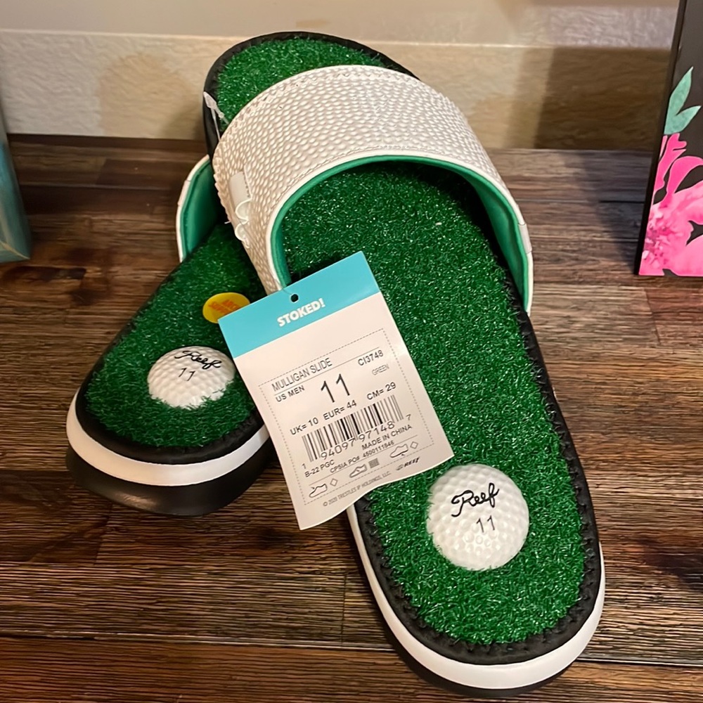 Golfer slides